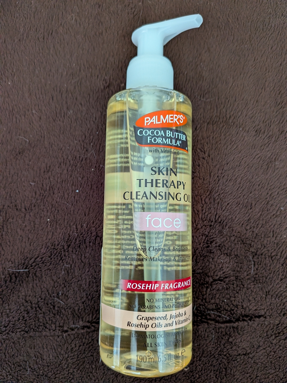 Skin Therapy Cleansing Oil - Rosehip Fragrance (Clear/Gold) SEALED!